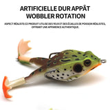 Leurres de pêche 13.7 g appât souple de grenouille 9 cm leurre à double crochet grenouilles leurre souple pêche leurre bionique