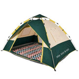 Tente de camping extérieure Tente simple à une chambre Tente double épaissie pour deux personnes lors d'excursions sans emplacement