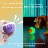 2PCS jouets pour chiens bille de broyage grande balle d'entraînement pour chien sonore en forme de C deux couleurs aléatoires
