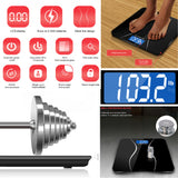 Pese personne lcd ecran haute précision pèse personne mesure poids corps humain santé sport matériel solide durable mesure rapide
