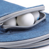 Housse de raquette de tennis de table peut contenir 2 raquettes veste de tennis de table housse pour raquette de tennis de table