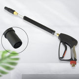 Pistolet de nettoyage 4000 PSI 5 buses Nettoyeur de pistolet à eau Pistolet d'arrosage Pistolet de nettoyage de jardin sans fil