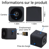 Caméra 1080P batterie 500mAh caméra de surveillance bidirectionnelle sans fil avec interphone Wi-Fi vision nocturne infrarouge