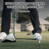 Tees de golf 10pcs clous de golf de 8.3cm tees de golf en plastique incassables 10 degrés augmente la distance pour l'extérieur