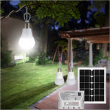 Petit système de production d'énergie solaire camping en plein air avec système d'alimentation mobile d'éclairage audio Bluetooth
