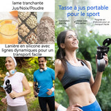 Presse-agrumes électrique 470ml le gobelet mélangeur sportif peut être trempé dans l'eau IP7 corde de suspension en silicone