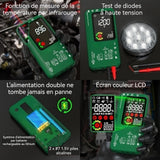 Multimètre numérique Haute précision écran couleur LCD Mesure de la température par infrarouge NVC Système d'alimentation double