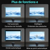 Vidéoprojecteur 4K 55W 800ANSI autofocus bluetooth 5.0 2Go+16Go réglable à 30 degrés machine de projection projection à domicile