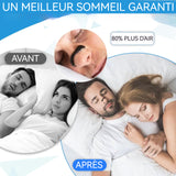 Dilatateur nasal 60PCS patch nasal magnétique anti-ronflement écarteur réduit les ronflements et améliore la qualité du sommeil