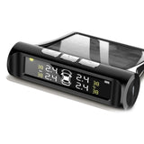 Surveillance de la pression des pneus solaire pour voiture TPMS écran couleur moniteur en temps réel de pression et de température