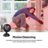 Caméra de surveillance haute définition 1080P Usage domestique Vision nocturne infrarouge Surveillance de la sécurité Sans fil