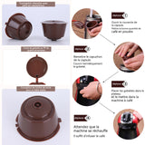Filtre à Café bol de filtre à café amovible réutilisable en acier inoxydable rechargeable pour la maison et le  de tasse à café