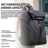 Sac à dos 30cm x 18cm x 46cm sac à bandoulière sac à bagages sac à dos léger à double épaule de grande capacité sac multifonctionn