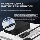 Chargeur 102W 15V 4A chargeur secteur chargeur surface pro compatible avec surface book123 surface pro4567x câble de chargeur 1.8m