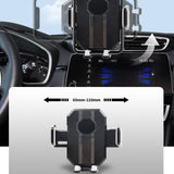 Support de téléphone de voiture optimal console centrale de pare-brise de ventouse de navigation de voiture multifonction