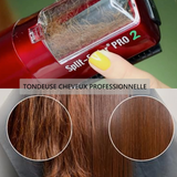 Tondeuse cheveux 2 en 1 Acier inoxydable Mini Tondeuse professionnelle sans fil pour pointes fourchues sèches abîmées et cassantes