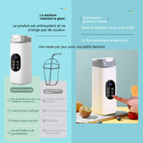 Presse-agrumes électrique 420ml peut presser du jus pour faire des milkshakes et nettoyer automatiquement affichage numérique