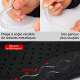 Genouillère sport réglable genouillère rotulienne ligamentaire genouillère stabilisateurs latéraux coussinets caoutchouc