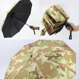 Parapluie automatique 64x110cm 10 baleines imperméable résistant au soleil ouverture par simple pression facile à transporter