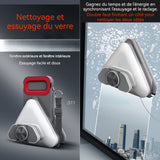 Nettoyeur vitre magnetique pour 5mm-25mm 5 niveaux réglables lave vitre magnétique nettoyeur de vitres magnétique double face