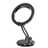 Rotatable car magnetic phone holder 14x5,6cm universelle magnetic car phone holder avec anneau magnétique rotation à 720 degrés