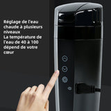 Mug Isotherme 400ml mug lsotherme portabilité tasse isolée sous vide thermos tasse acier inoxydable tasses à café tasse chauffante