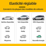 Protection voiture chien 109x49cm détachable universelle housse voiture siege arriere imperméable facile à nettoyer pour chien