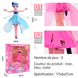 Jouet Volant 3pcs Flying Fairy Styling Hovering Colourful Safety USB Charging Eco-friendly Drop-proof  Mini drone pour enfants
