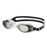 Lunettes de natation 16,5x3,5cm lunettes de natation HD étanches et antibuée pour adultes en silicone doux pour la peau monobloc