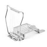 oupe-oeufs 13,7x9,2x2,5 cm coupe-œufs en acier inoxydable séparateur d'œufs multifonctionnel outils de cuisine coupe-œufs fantaisie