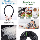 Tuyau d'arrosage flexible 50m tuyau d'arrosage extensible rétractable universel tuyau d'arrosage extensible convient aux jardins