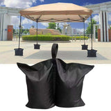 Sacs de sable fixes pour tente en tissu Oxford PVC600D 4 pièces sacs de sable pour parasol d'extérieur adaptés à toute tente