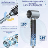 Ensemble de brosse soufflante 5 en 1 1100w 3 niveaux réglables avec ions négatifs peigne à air chaud brosse chauffante portable