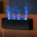 Appareil d'aromathérapie de bureau à flamme de simulation à sept couleurs, pour la maison, l'hôtel et l'humidificateur d'air usb