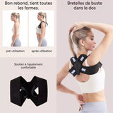 einture de correction de fitness 2PCS sangles d'épaule pour l'entraînement des muscles convient aux personnes de 65 à 75 kg