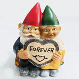 Ornement de Pâques pour couple nain Ornement d'amour de Pâques Décorations de Thanksgiving Home Table Garden Ornament Character