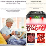 Montre connectée 5 à 9 heures d'utilisation continue smartwatch montre bluetooth surveillance santé fréquence d'exercice montre