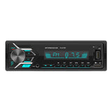 Bluetooth auto radio 12V lecteur MP3 voiture sept couleurs lumières audio voiture commande centrale modification auto radio noir
