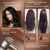 Seche cheveux professionnel ionique 1500w 3 modes de température seche-cheveux soins capillaires à lumière bleue aux ions négatifs