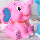 Creative Tirelire Éléphant Dessin Animé Pour Enfants Résine Artisanat Ornement Tirelire Mignon Cadeau