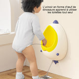 Urinoir pour enfants 27.5cm Garçon urinoir Garçon urinoir debout Fixation murale Apprentissage de la propreté pour les enfants