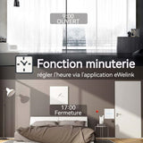 4pcs Interrupteur Mural Tactile Commutateur Intelligent Volet de Lumière lot de 4 Connecté WIFI Alexa et Google Home