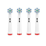 Têtes de Brosse à Dents de Rechange 360 degrés et rechargeable Nettoyage en profondeur Brossettes pour brosse à dent électrique