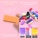 Set de Peinture Aquarelle Professionnel 48 Couleurs Boite d'Aquarelle Set de Peinture Aquarelle Solide Convient pour garçons filles