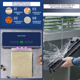 Machine sous vide 120W avec 100 sacs sous vide ecran tactile étanche machine sous vide alimentaire amovible multifonctionnelle