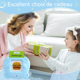 Cartes éducatives 112 Cartes flash parlantes Anglais Jeu d'apprentissage pour enfants Jouets Éducatifs alphabet éducative bleu