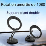 Rotatable car magnetic phone holder 14x5,6cm universelle magnetic car phone holder avec anneau magnétique rotation à 720 degrés