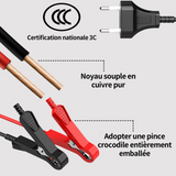 hargeur de batterie intelligent 12V 6A chargeur de batterie de voiture avec LCD tactile ecran multi protections pour voiture moto