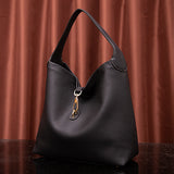 Portable rétro boulette sac à dos Grain galet motif une épaule sous les bras sac grande capacité sac dames sac en polyuréthane