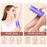 Épilateur lumière 15J avec technologie de refroidissement saphir 5 niveaux d'énergie épilateur femme epilateur lumière pulsée